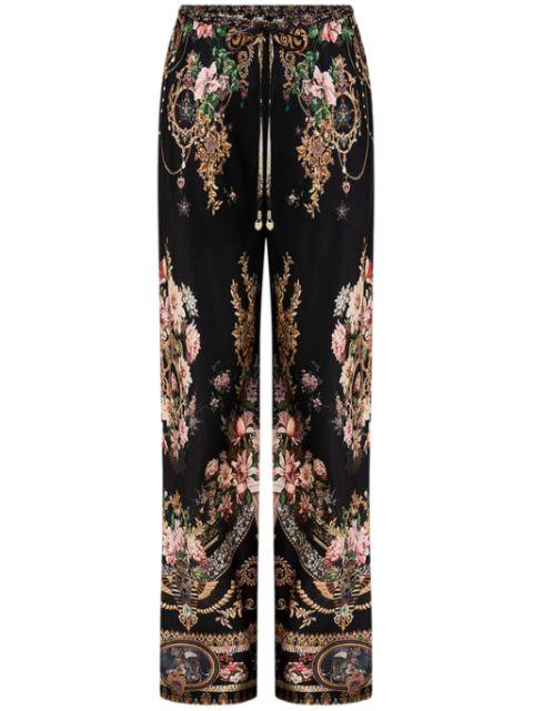 graphic-print trousers by CAMILLA