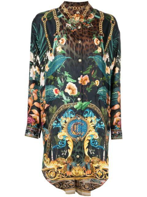 graphic-print tunic shirt by CAMILLA