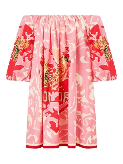 off-shoulder mini dress by CAMILLA