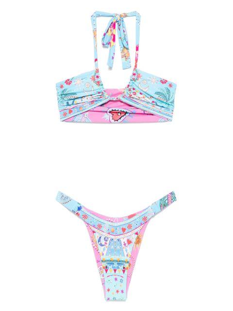 reversible printed bikini by CAMILLA