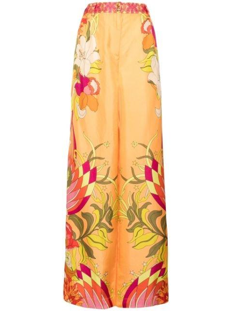wide-leg waisted pant by CAMILLA
