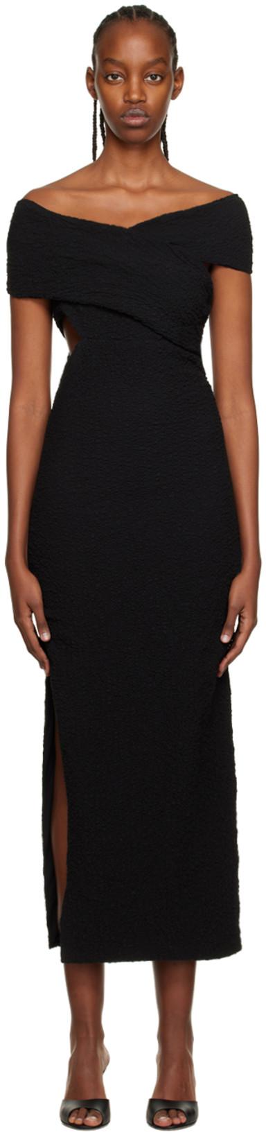 Black Toledo Maxi Dress by CAMILLA&MARC