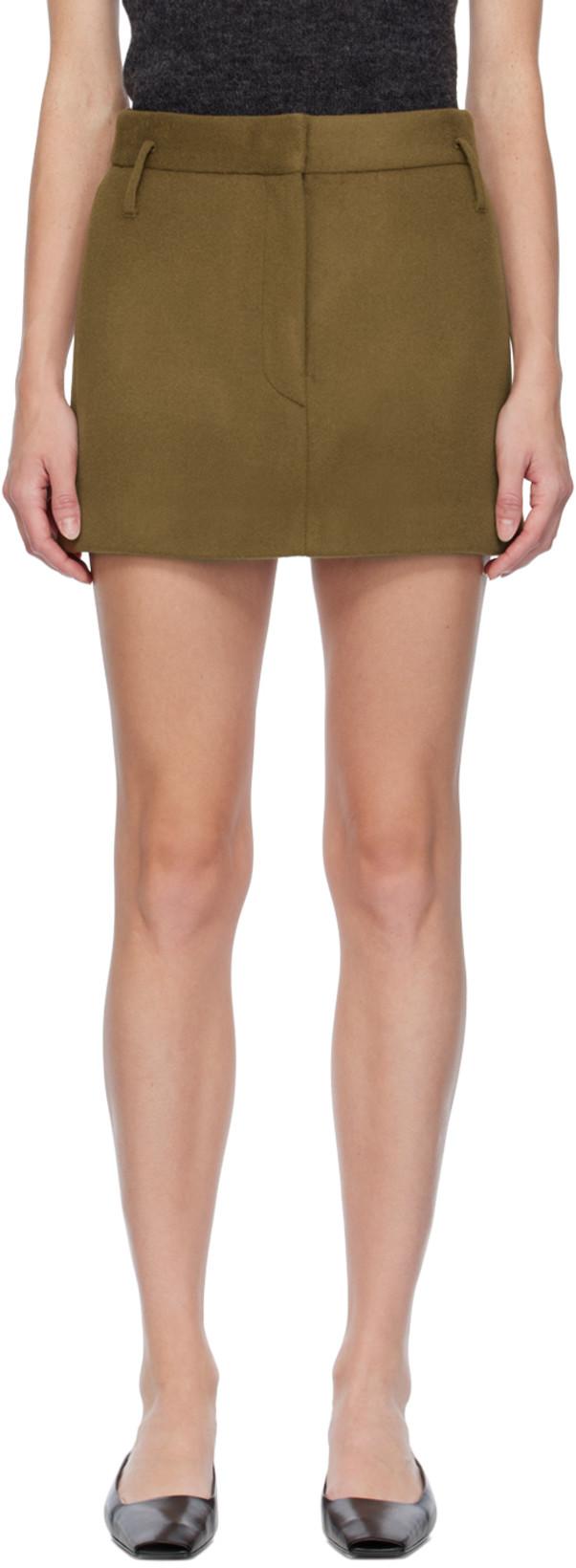 Brown Avalon Miniskirt by CAMILLA&MARC