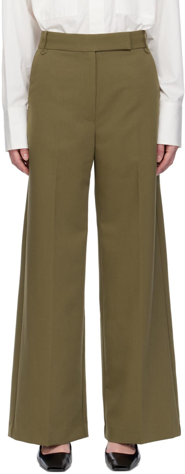 Brown Cicely Trousers by CAMILLA&MARC