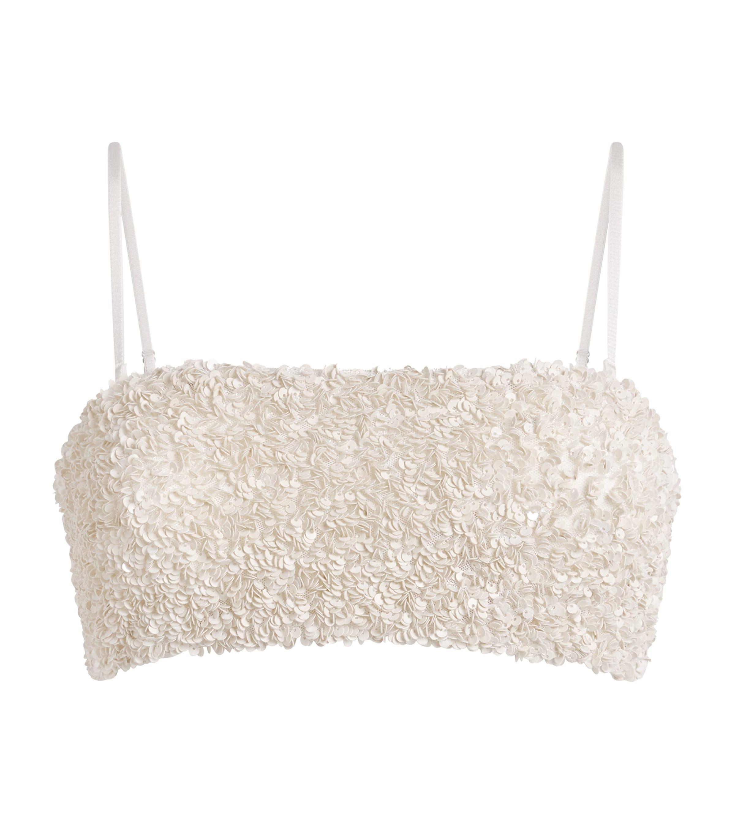 CAMILLA AND MARC Sequinned Averio Crop Top by CAMILLA&MARC