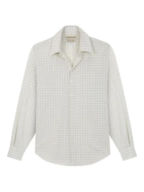 checked long-sleeve shirt by CAMISAS MANOLO