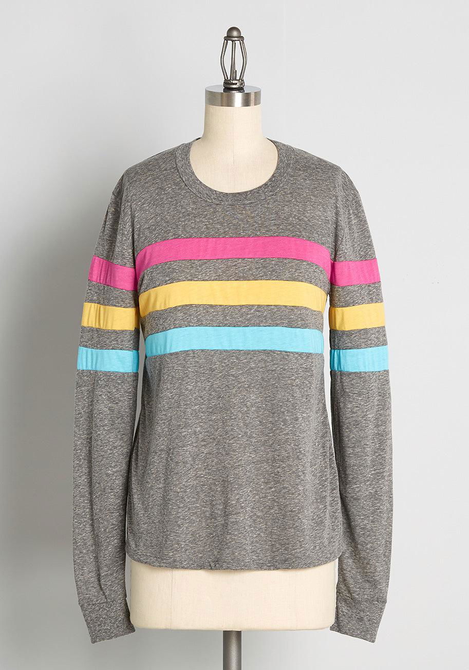 ModCloth x CAMP Made The Team Long Sleeve T-Shirt by CAMP