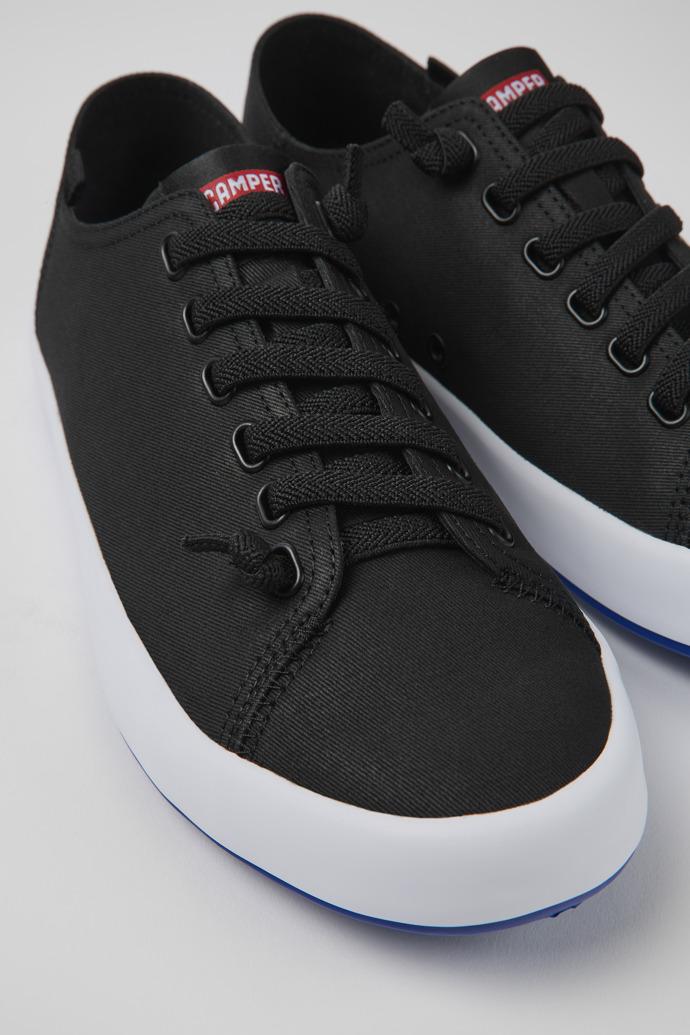 Andratx Black textile shoes for men by CAMPER
