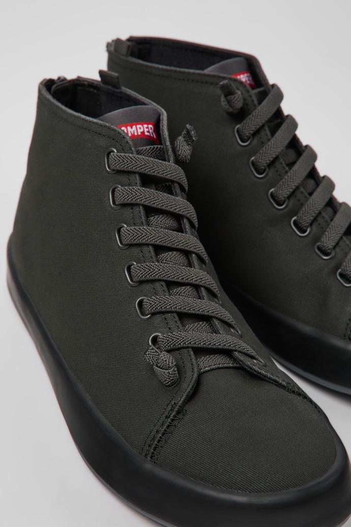Andratx Gray Textile Sneaker Boots for Men. by CAMPER