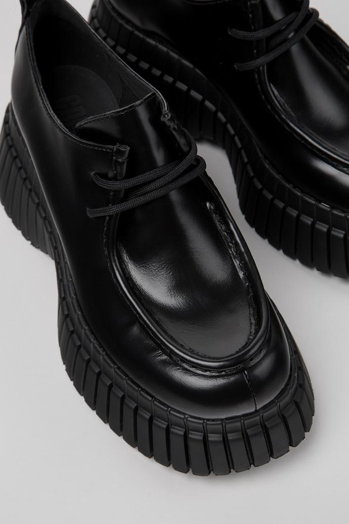 BCN Black leather shoes for women by CAMPER