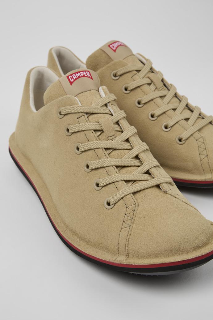 Beetle Beige Leather Shoe for Men by CAMPER