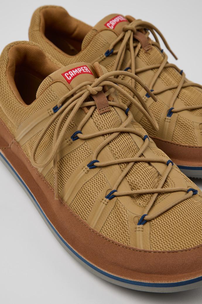 Beetle Brown Textile Shoes for Men. by CAMPER
