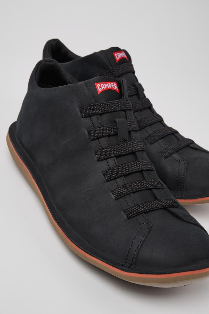 Beetle Gray Nubuck Ankle Boots for Men. by CAMPER
