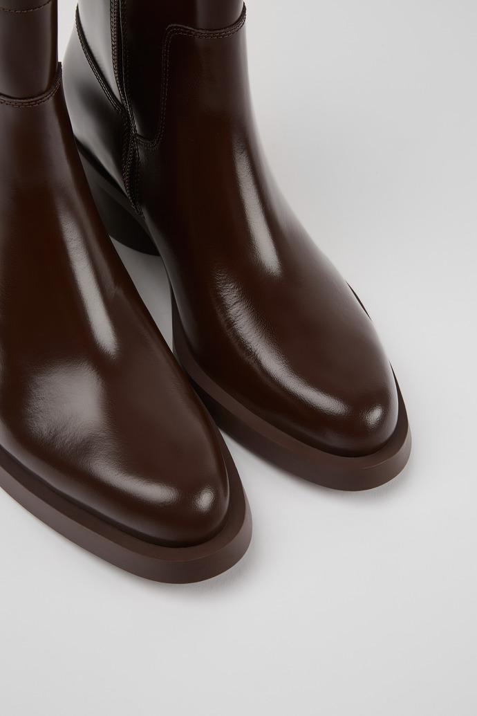 Bonnie Dark brown ankle boots for women by CAMPER