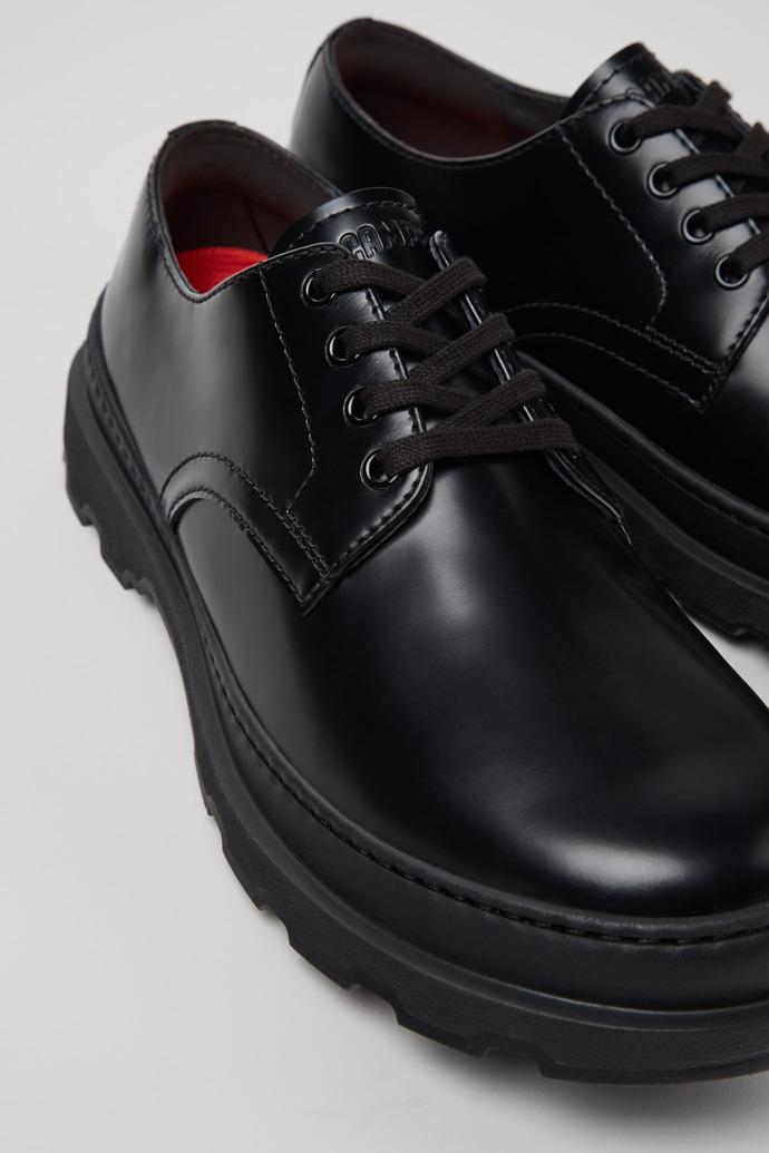 Brutus+ Black Leather Shoes for Men. by CAMPER