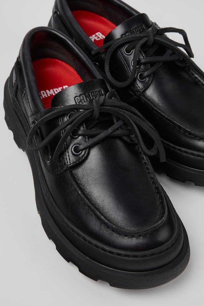 Brutus+ Black Leather Shoes for Women. by CAMPER