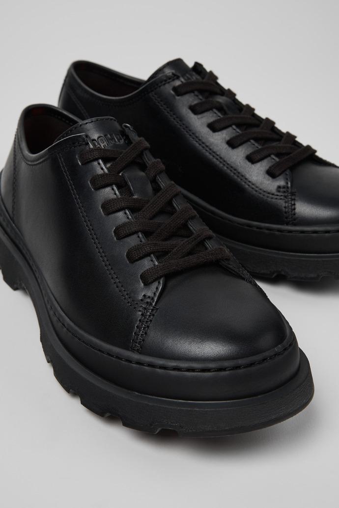 Brutus+ Black Leather Shoes for Women. by CAMPER