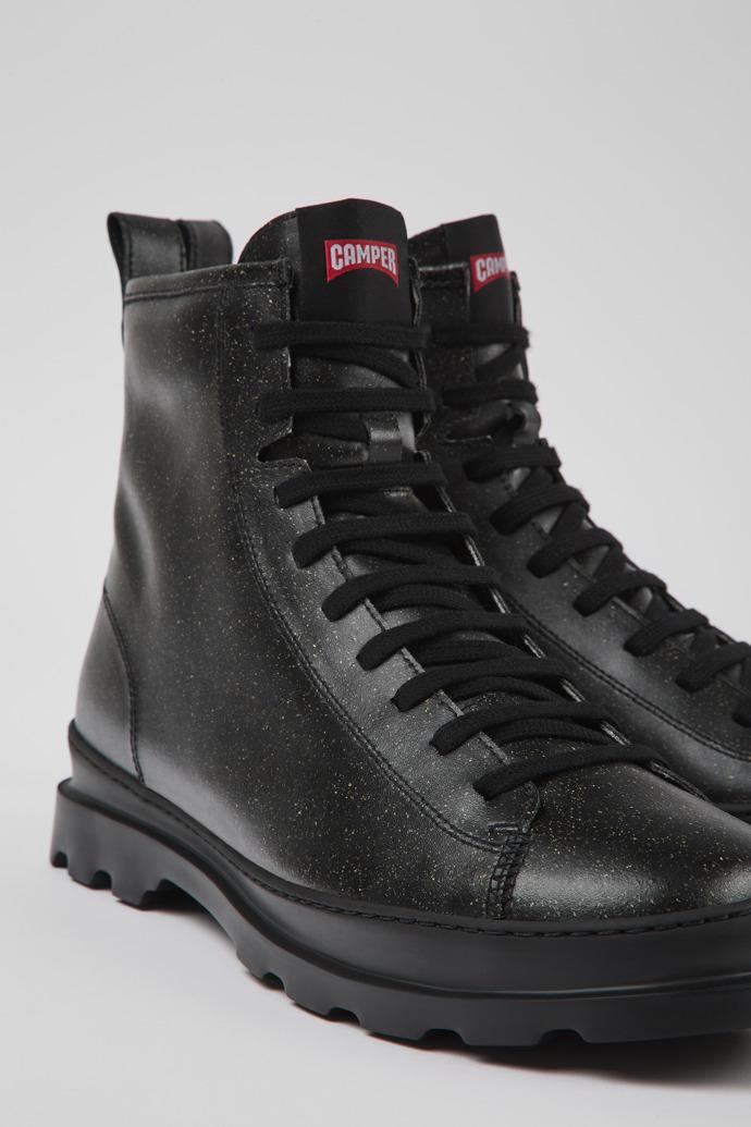 Brutus Black MIRUM® ankle boots for men by CAMPER
