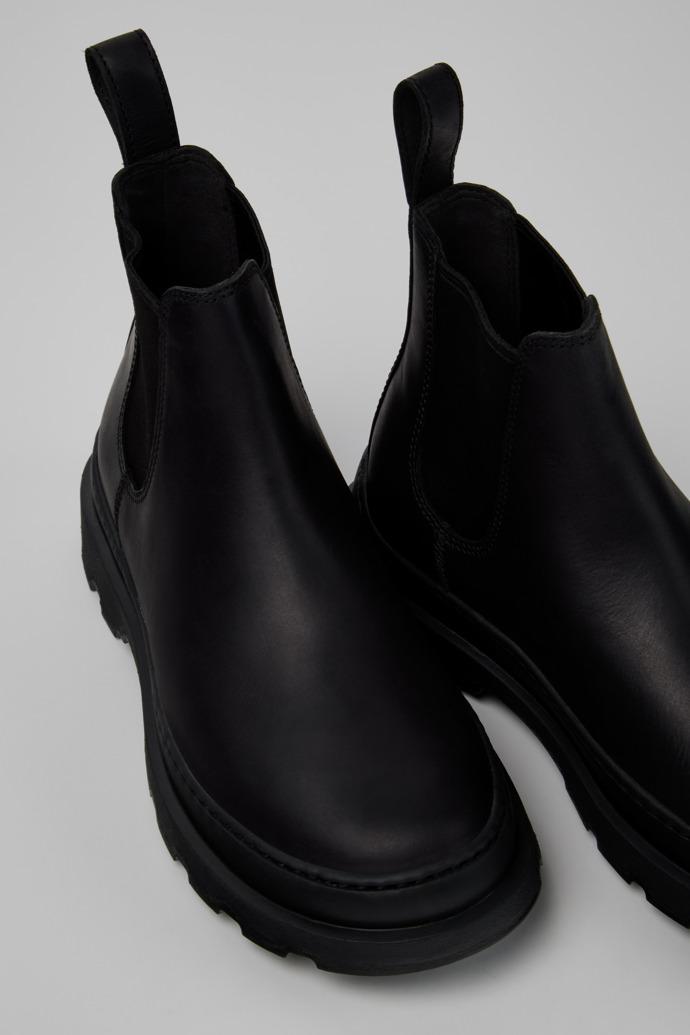 Brutus+ Black Nubuck Ankle Boots for Women. by CAMPER