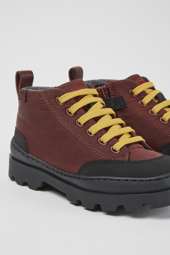 Brutus Burgundy ankle boots by CAMPER
