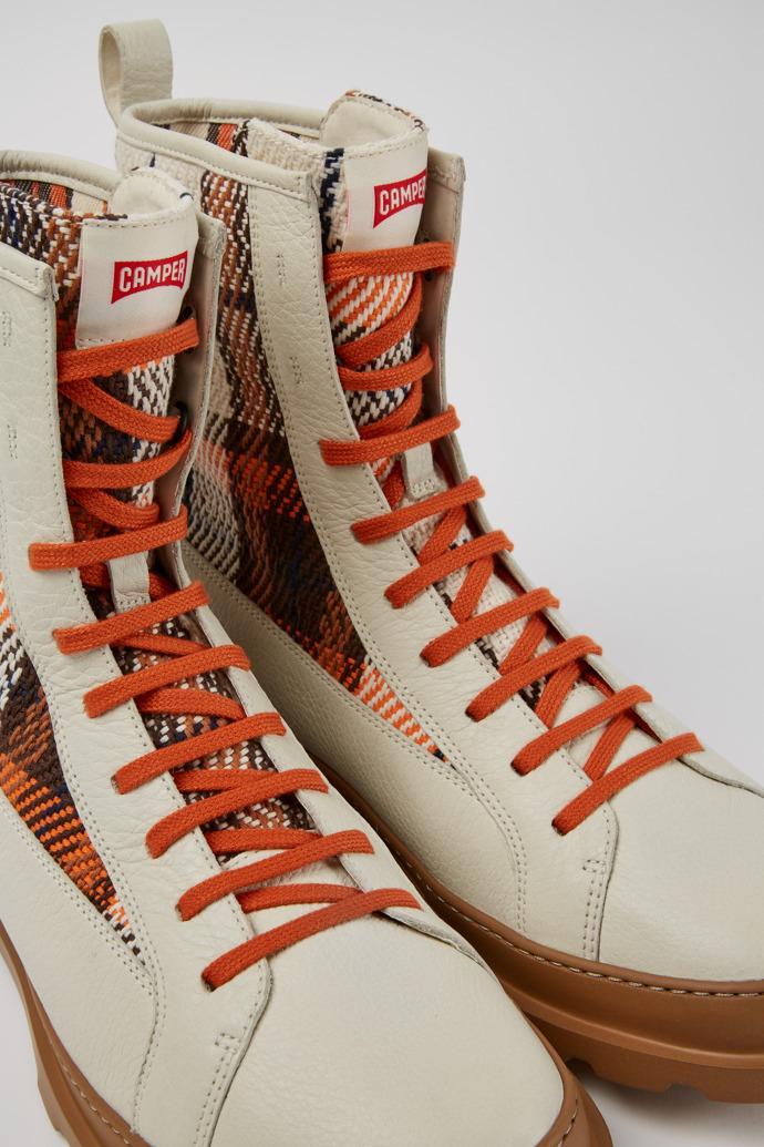 Brutus Multicolor lace-up boots for men by CAMPER