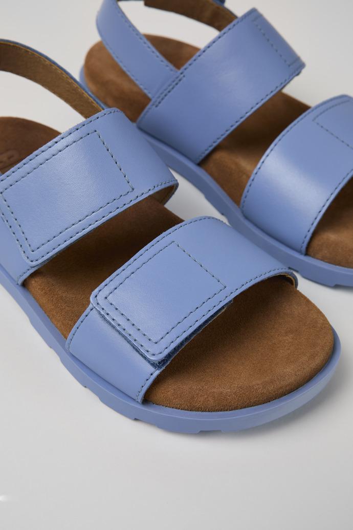 Brutus Sandal Blue Leather 2-Strap Sandal by CAMPER