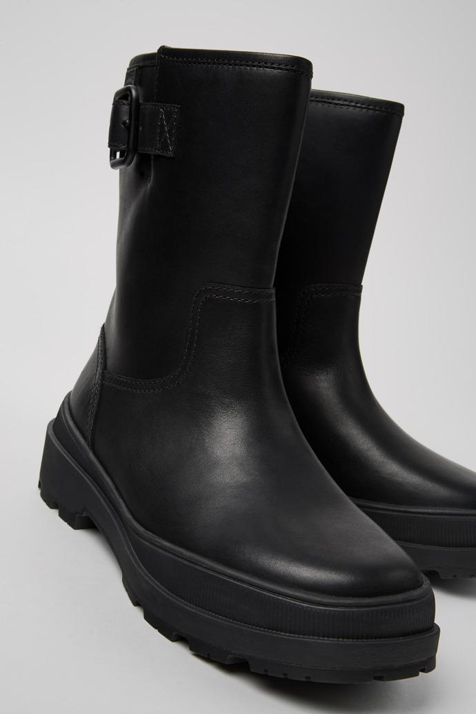Brutus Trek Black nubuck boots for women by CAMPER