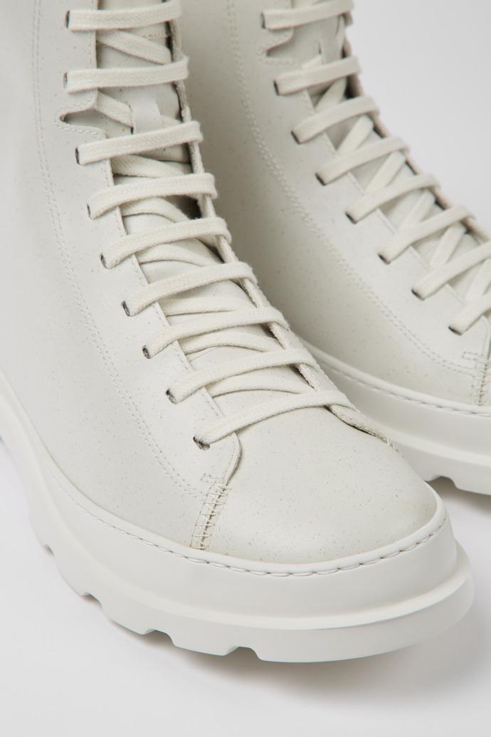 Brutus White MIRUM® ankle boots for men by CAMPER