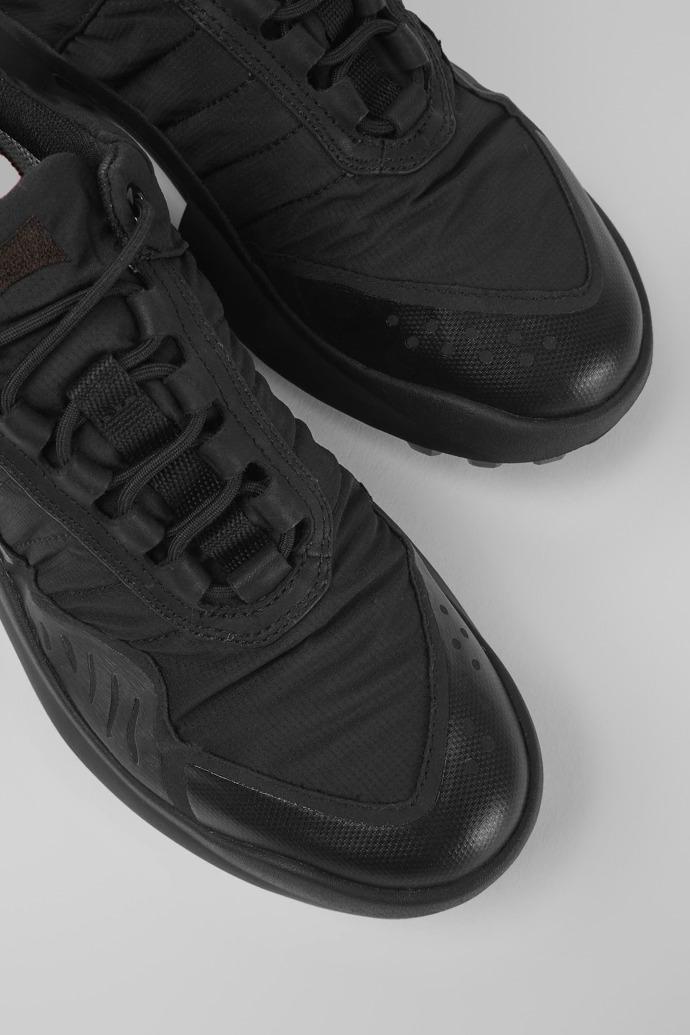 CRCLR Breathable women's black textile sneakers by CAMPER