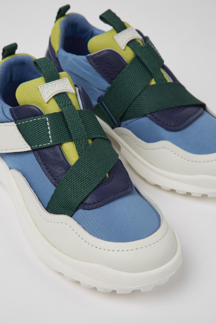 CRCLR Multicolored leather and textile sneakers for kids by CAMPER