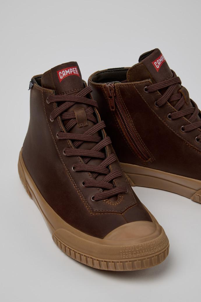 Camaleon Gray Sneaker Booties for Women. by CAMPER