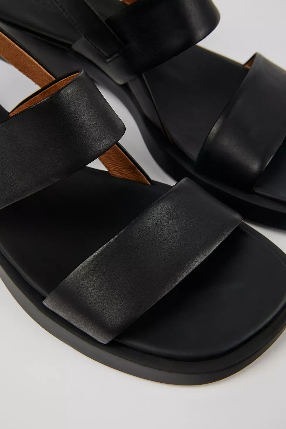 Camper Dana Leather 2-Strap Sandal by CAMPER