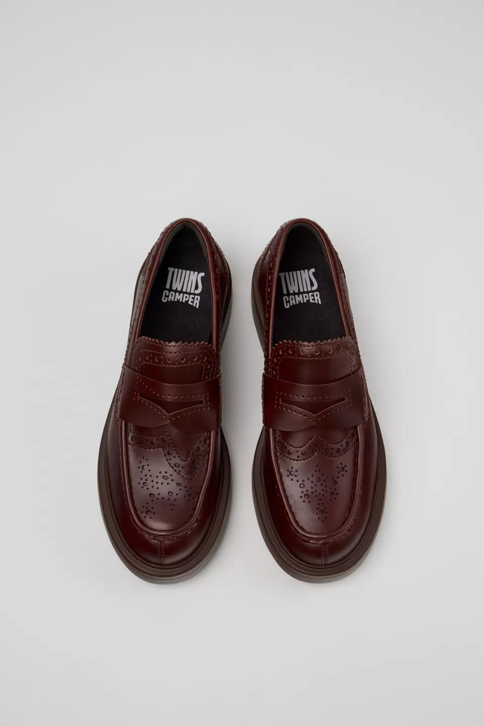 Camper Dean Twins Brogue Leather Loafer by CAMPER
