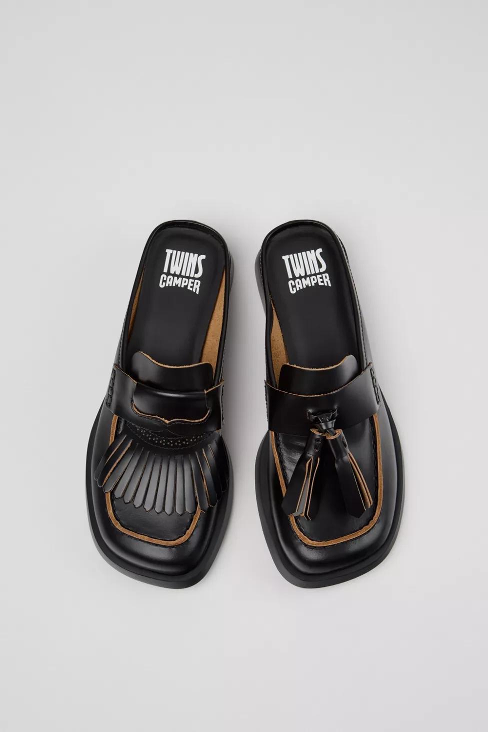 Camper Donna Twins Leather Clog by CAMPER