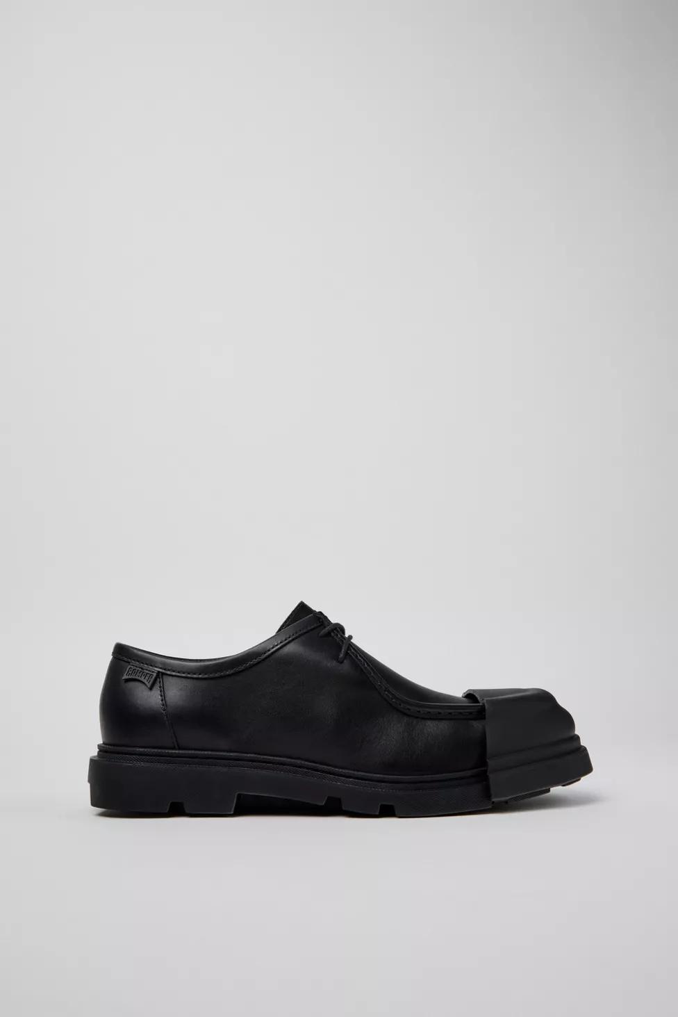 Camper Junction Leather Moc-Toe Shoes by CAMPER