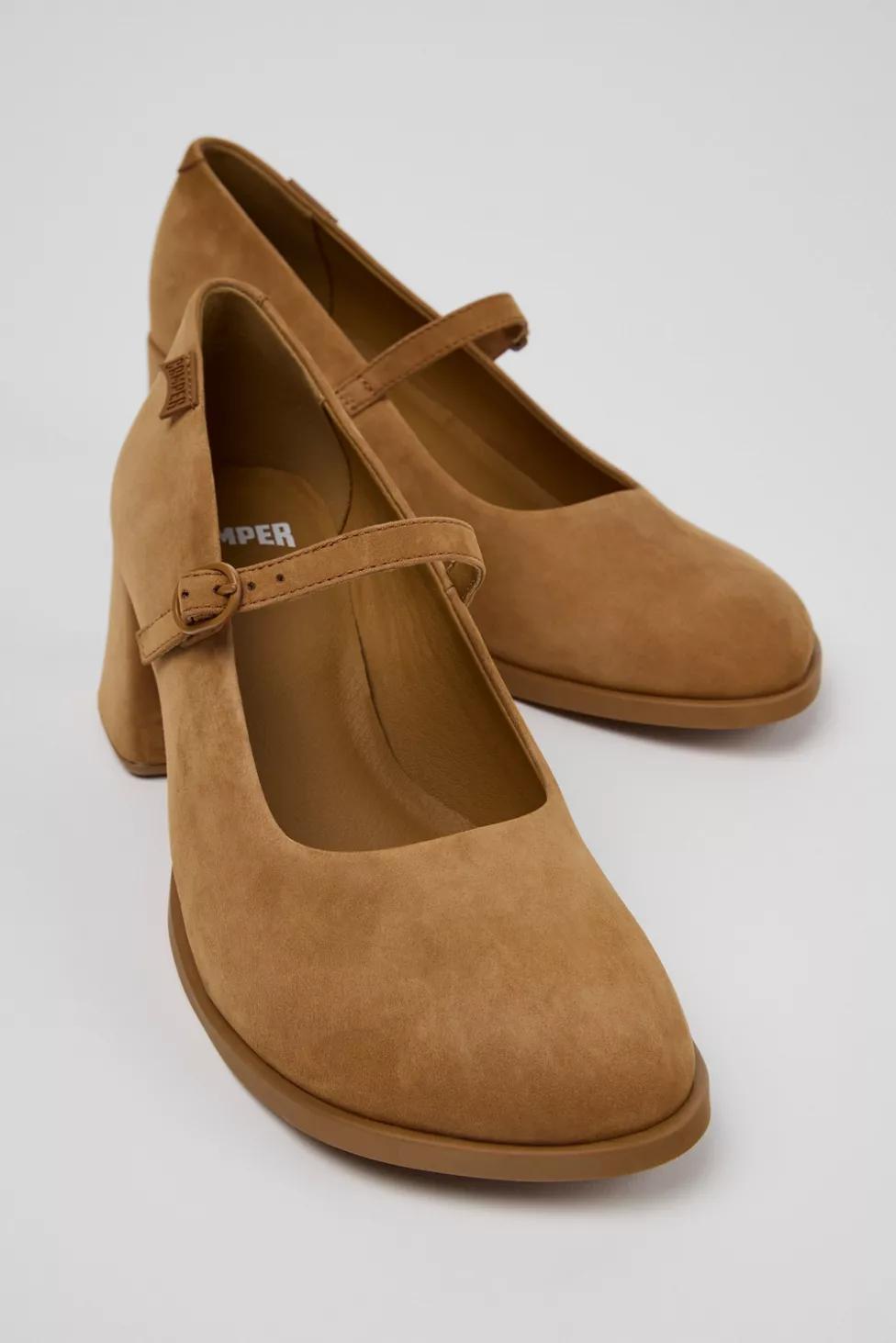 Camper Kora Leather Mary Jane Heel by CAMPER