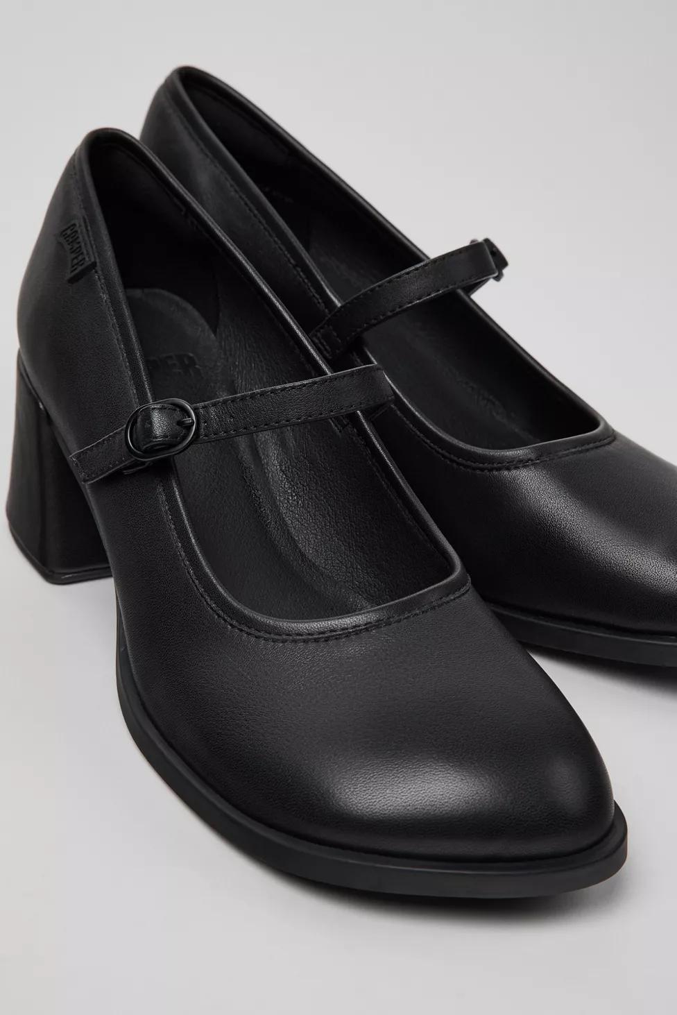 Camper Kora Leather Mary Jane Heel by CAMPER