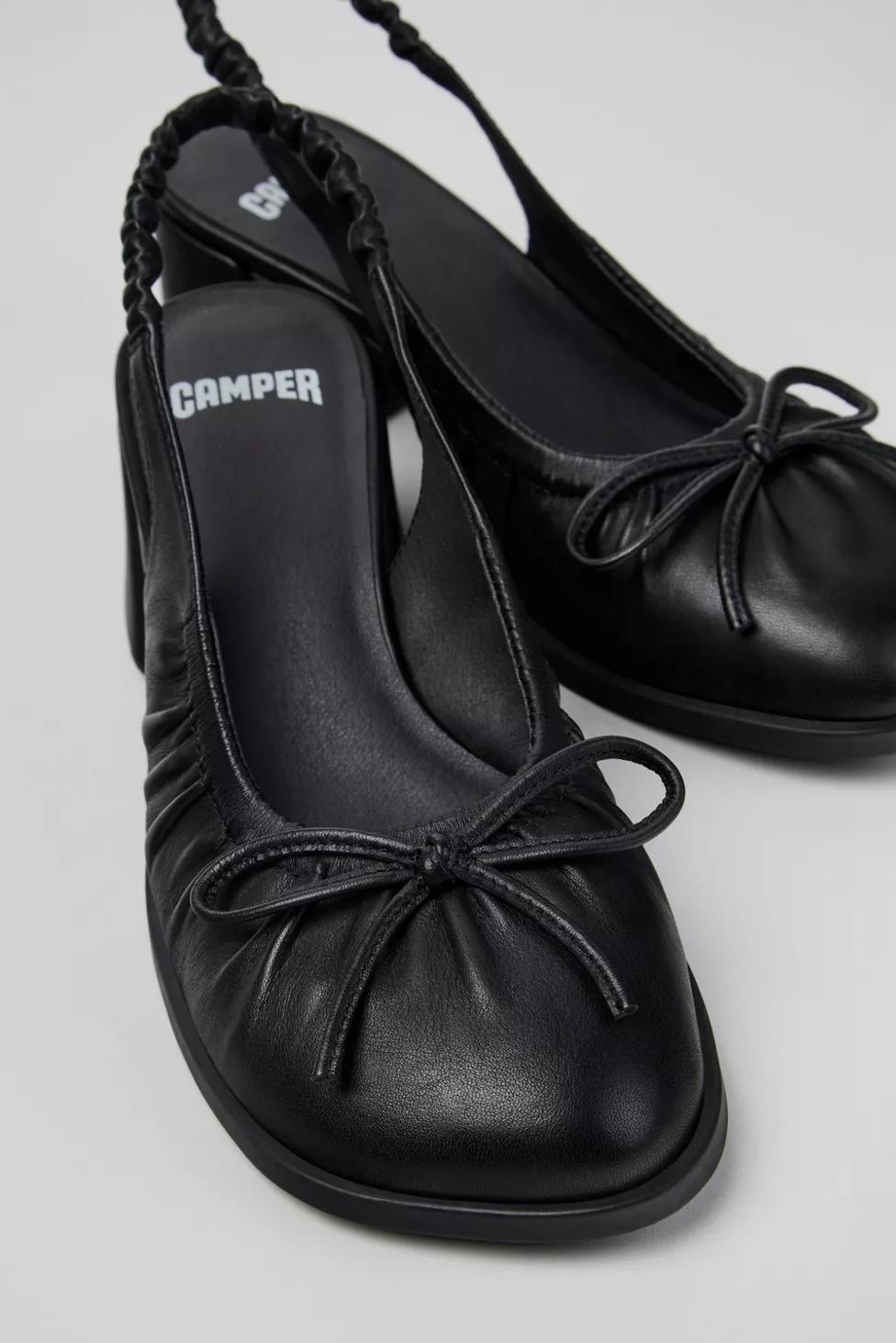 Camper Kora Leather Slingback Ballet Heel by CAMPER