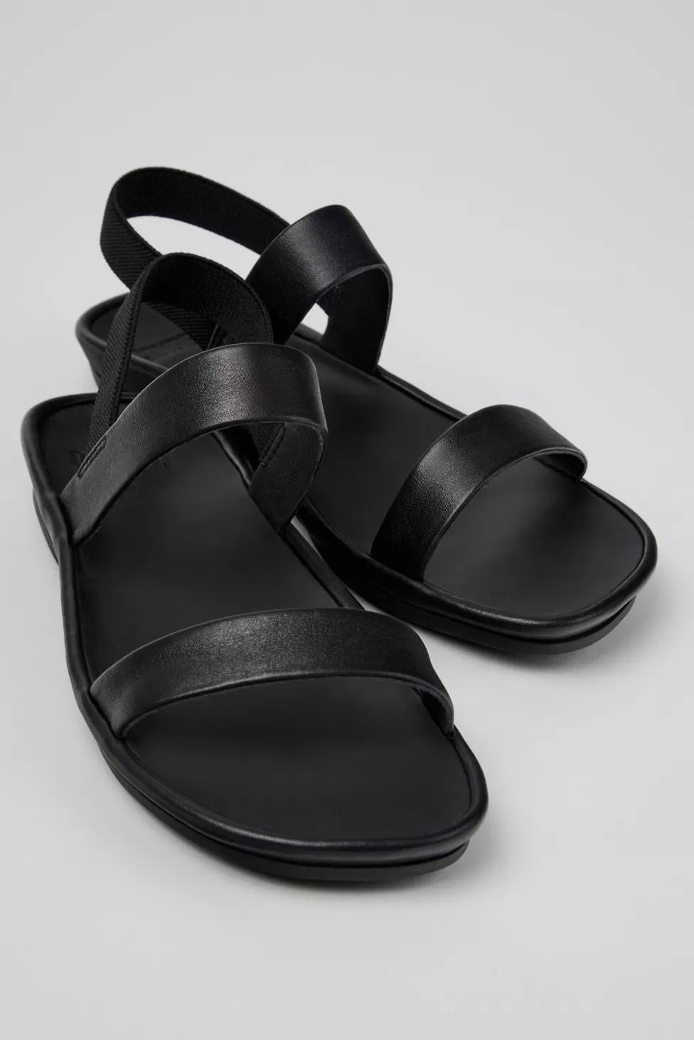 Camper Right Isla Leather 2-Strap Sandal by CAMPER