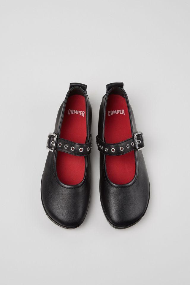 Camper Right Nina Buckle Ballerinas by CAMPER