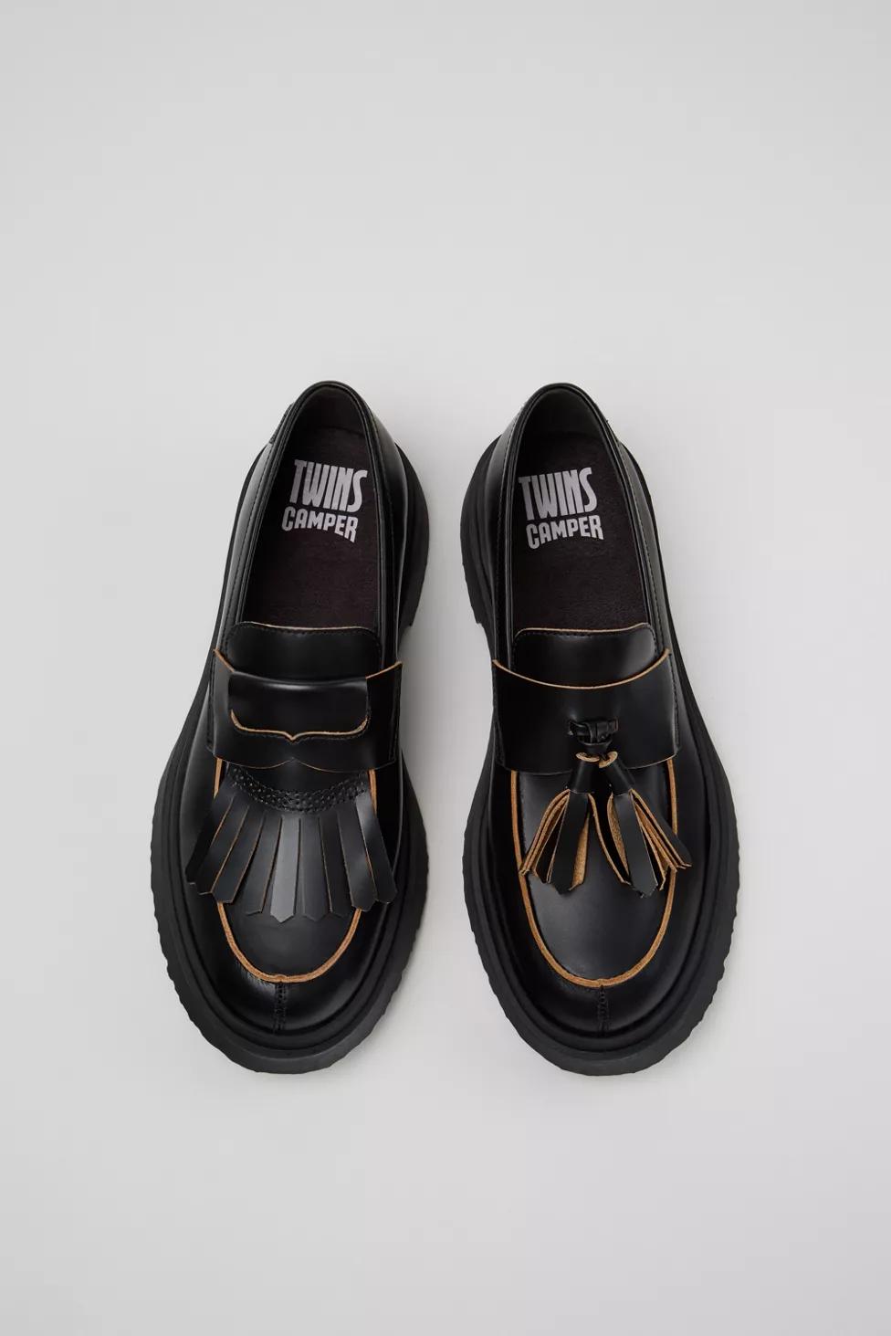 Camper Walden Twins Leather Moccasin Loafer by CAMPER