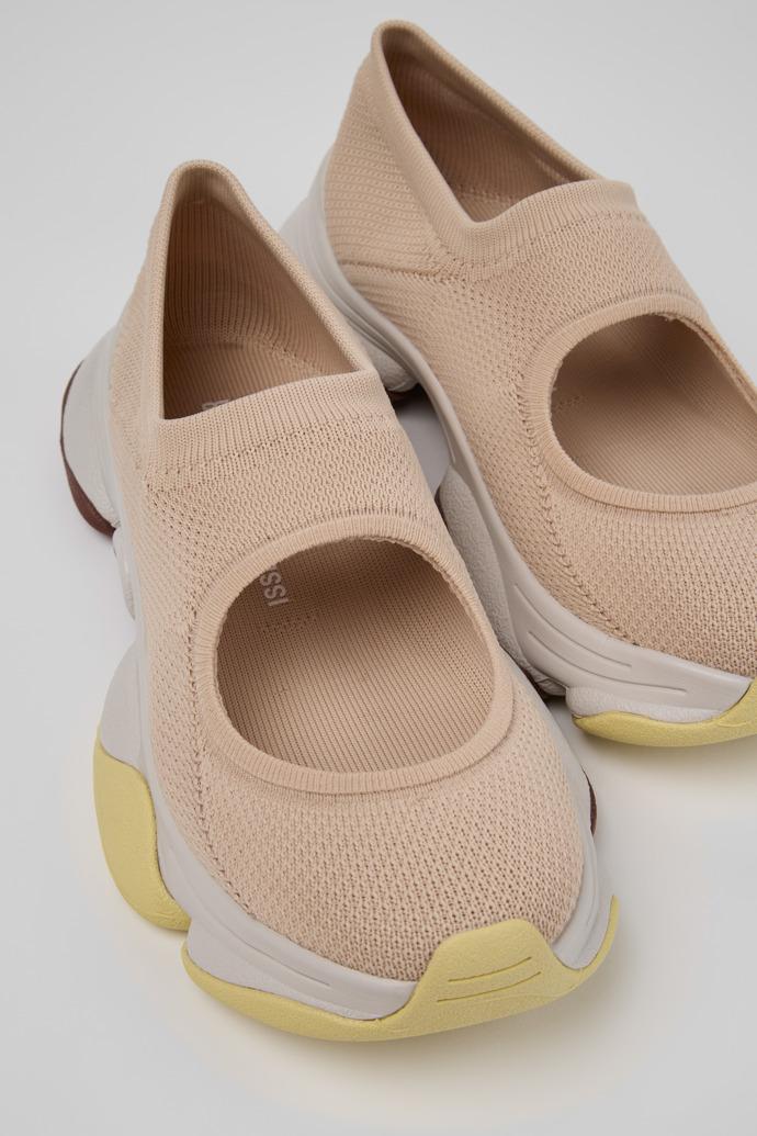 Camper x ISSEY MIYAKE - Karst Finch Beige Recycled PET Engineered Materials Sneakers for Men. by CAMPER