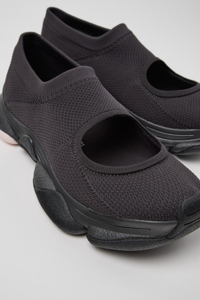 Camper x ISSEY MIYAKE - Karst Finch Black Recycled PET Engineered Materials Sneakers for Men. by CAMPER
