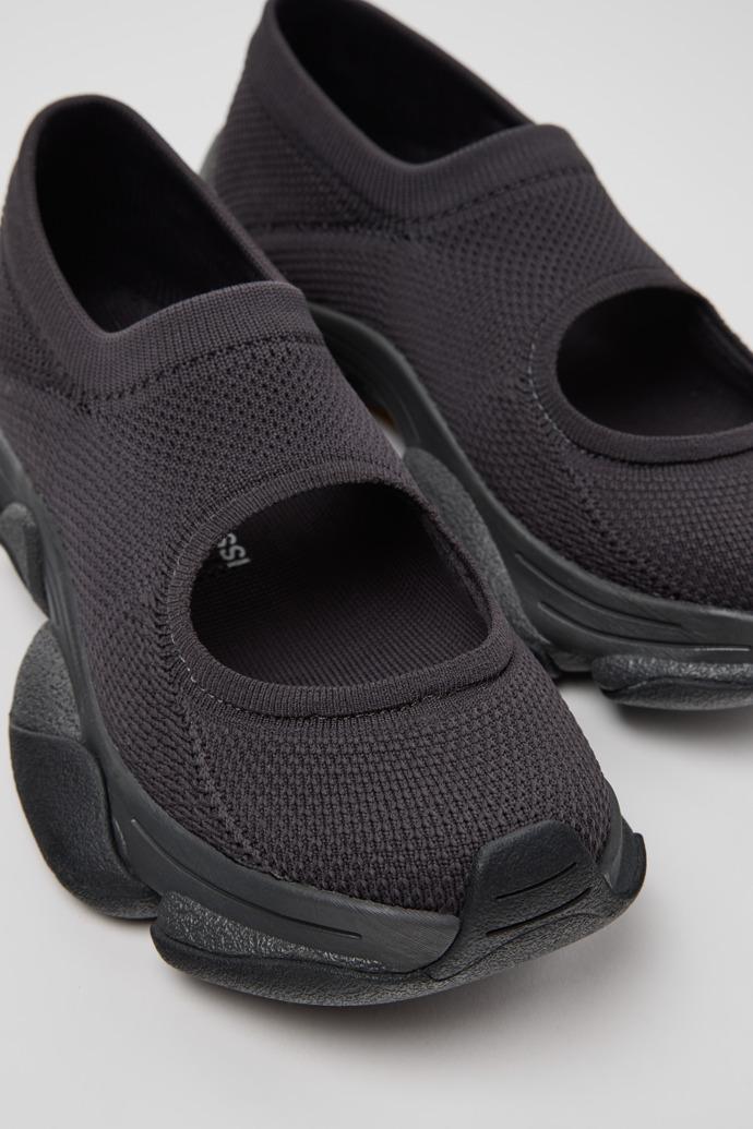 Camper x ISSEY MIYAKE - Karst Finch Black Recycled PET Engineered Materials Sneakers for Women. by CAMPER