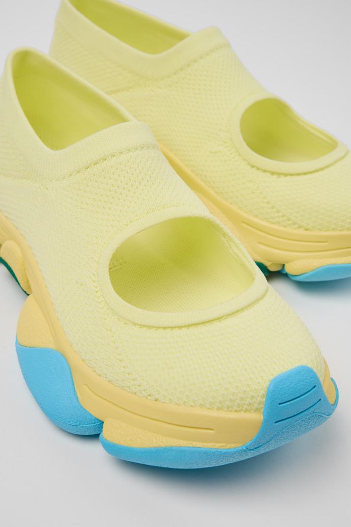 Camper x ISSEY MIYAKE - Karst Finch Yellow Recycled PET Engineered Materials Sneakers for Women. by CAMPER