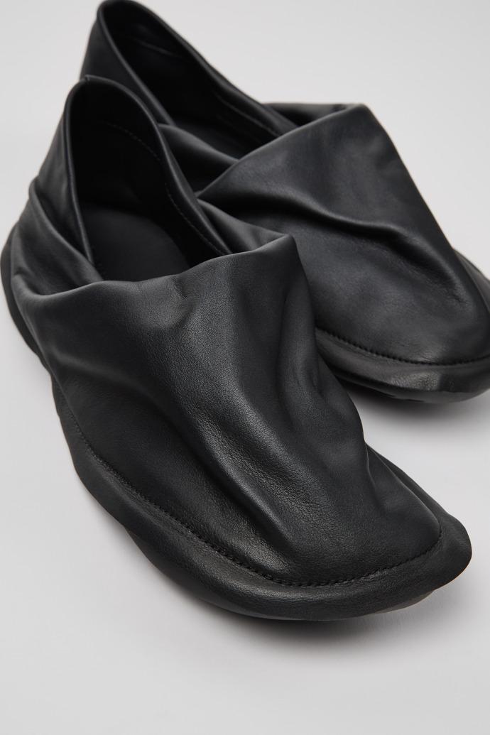 Camper x ISSEY MIYAKE - Peu Form Black Leather Women's Shoes. by CAMPER