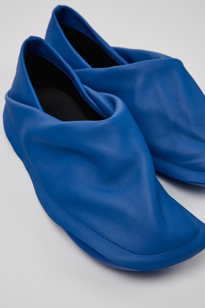 Camper x ISSEY MIYAKE - Peu Form Blue Leather Women's Shoes. by CAMPER