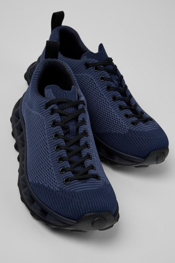 Camper x SUNNEI - PELOTISSIMA Blue and Black Textile Sneakers for Men. by CAMPER