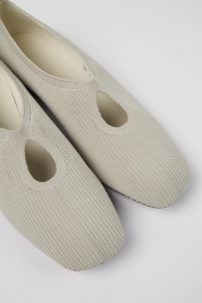 Casi Myra Gray one-piece knit ballerinas for women by CAMPER