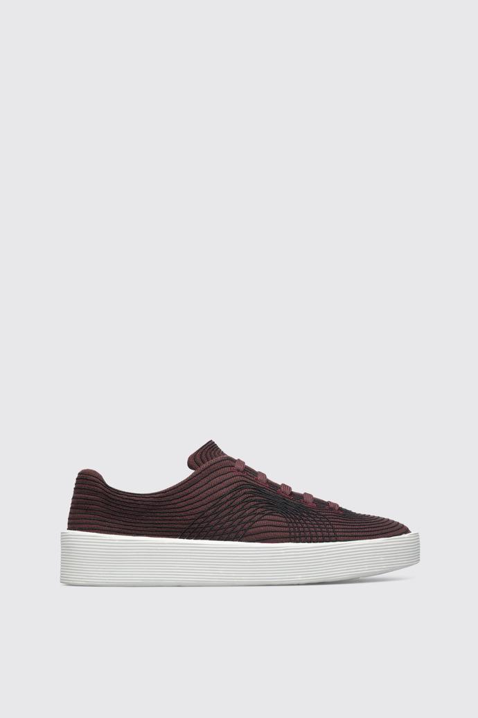 Courb Burgundy sneaker for women by CAMPER